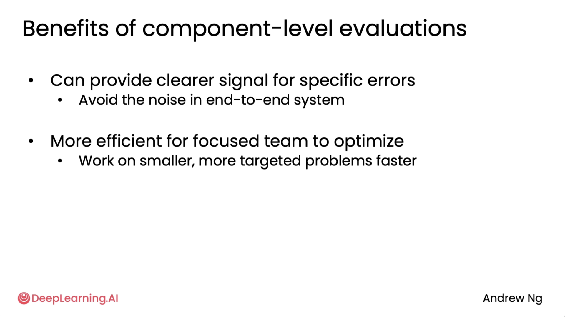 Component analysis 2