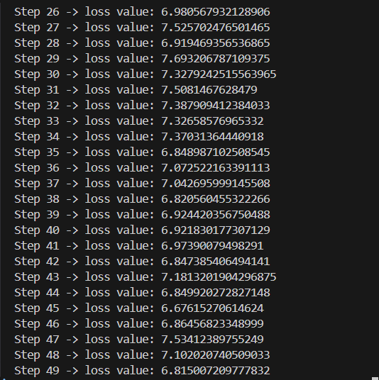 Optimizer output 2