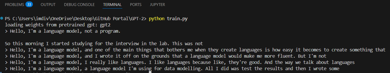 Resolved first output