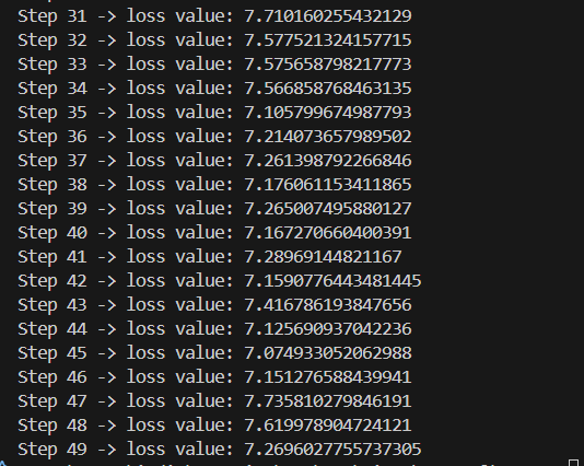 Optimizer output 2